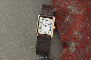 Cartier Tank 18 ct gold quartz Kal. 81 Ref. 88105