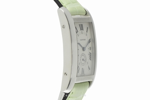 Cartier Tank Americaine 18 ct white gold quartz Kal. 012 Ref. 3012905