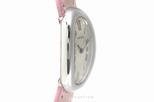 Cartier Baignoire 18 ct white gold quartz Kal. 057 Ref. 1955