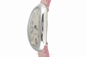 Cartier Baignoire 18 ct white gold quartz Kal. 057 Ref. 1955