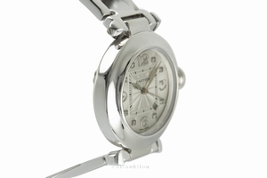 Cartier Pasha 18 ct white gold automatic Kal. 120 Ref. 2398