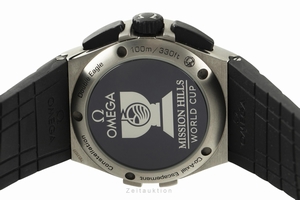 Omega Constellation chronograph titanium automatic Kal. 3313 Ref. 121.92.35.50.01.001