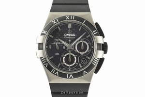 Omega Constellation chronograph titanium automatic Kal. 3313 Ref. 121.92.35.50.01.001