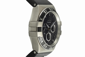 Omega Constellation chronograph titanium automatic Kal. 3313 Ref. 121.92.35.50.01.001