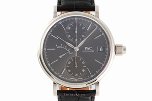 IWC Portofino chronograph 18 ct white gold manual winding Kal. C.59360 Ref. 5151