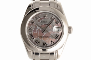 Rolex Datejust 18 ct white gold automatic Kal. 2235 Ref. 81209