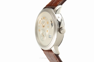 Glashutte Original PanoMaticLunar 18 ct white gold automatic Kal. GUB 90