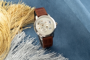 Glashutte Original PanoMaticLunar 18 ct white gold automatic Kal. GUB 90