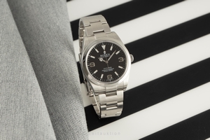 Rolex Explorer steel automatic Kal. 3132 Ref. 214270