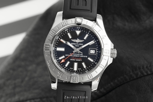 Breitling Avenger II GMT steel automatic Ref. A32390