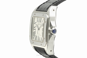 Cartier Santos 100 steel automatic Kal. 049 Ref. 2656