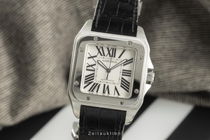 Cartier Santos 100 steel automatic Kal. 049 Ref. 2656