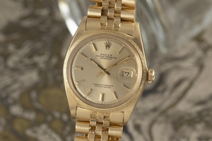 Rolex Datejust 18 ct gold automatic Kal. 1570 Ref. 1611