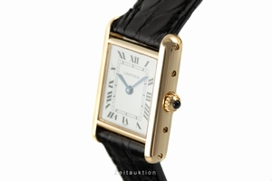 Cartier Tank 18 ct gold quartz Kal. 66 Ref. 866001