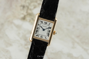 Cartier Tank 18 ct gold quartz Kal. 66 Ref. 866001