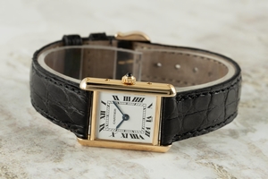 Cartier Tank 18 ct gold quartz Kal. 66 Ref. 866001