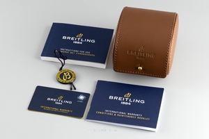 Breitling Chronomat chronograph steel / gold automatic Kal. B01 Ref. UB0134101B1U1