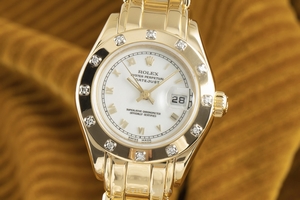 Rolex Datejust 18 ct gold automatic Kal. 2135 Ref. 69318