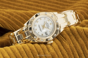 Rolex Datejust 18 ct gold automatic Kal. 2135 Ref. 69318