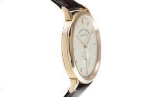 A. Lange & Sohne Saxonia 18 ct red gold manual winding Kal. L 941.1 Ref. 216.032