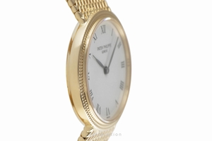 Patek Philippe Calatrava 18 ct gold quartz Kal. E15 Ref. 4819/5