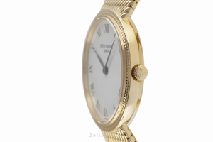 Patek Philippe Calatrava 18 ct gold quartz Kal. E15 Ref. 4819/5