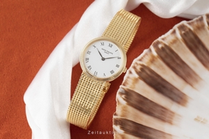 Patek Philippe Calatrava 18 ct gold quartz Kal. E15 Ref. 4819/5