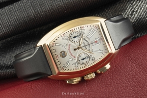 Franck Muller Conquistador chronograph 18 ct gold automatic Kal. 1185C02 Ref. 8005 CC