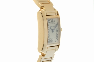 Cartier Tank Francaise 18 ct gold quartz Kal. 018B Ref. 1820