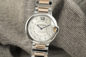 Cartier Ballon Bleu de Cartier steel / gold automatic Kal. 017 Ref. 3284