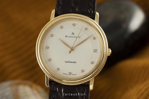 Blancpain Villeret 18 ct gold automatic