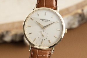 Patek Philippe Calatrava 18 ct gold manual winding Kal. 215 Ref. 3893
