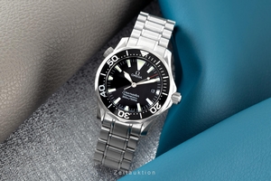 Omega Seamaster steel quartz Kal. 1538 Ref. 2262.50.00, 196.1641