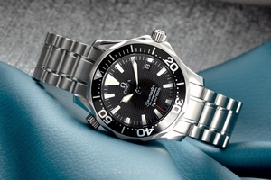 Omega Seamaster steel quartz Kal. 1538 Ref. 2262.50.00, 196.1641