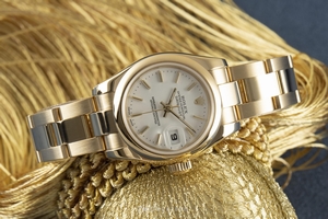 Rolex Lady Datejust 18 ct gold automatic Kal. 2235 Ref. 179168