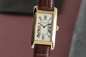 Cartier Tank Americaine 18 ct gold quartz Kal. 690 Ref. 1720