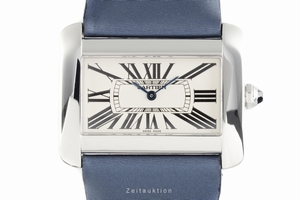 Cartier Tank Divan steel quartz Kal. 690 Ref. 2600