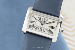Cartier Tank Divan steel quartz Kal. 690 Ref. 2600