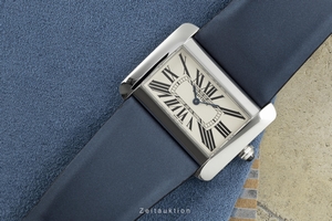 Cartier Tank Divan steel quartz Kal. 690 Ref. 2600