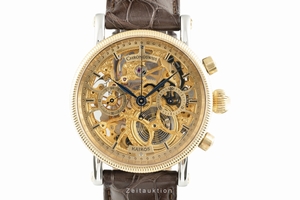 Chronoswiss Kairos chronograph steel / gold manual winding Ref. CH-2324