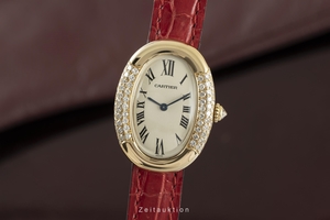 Cartier Baignoire 18 ct gold quartz Kal. 057 Ref. 8057912