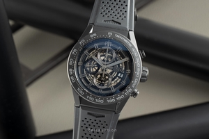 Tag Heuer Carrera chronograph ceramic automatic Kal. Heuer01 Ref. CAR2A91