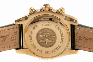 Breitling Chronomat 44 chronograph 18 ct gold automatic Kal. B01 Ref. HB0110