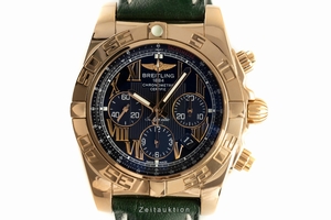 Breitling Chronomat 44 chronograph 18 ct gold automatic Kal. B01 Ref. HB0110