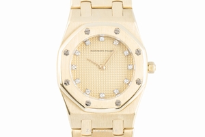 Audemars Piguet Royal Oak 18 ct gold quartz Kal. 2502 Ref. B54761