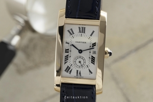 Cartier Tank Americaine 18 ct gold quartz Kal. 012 Ref. 1716