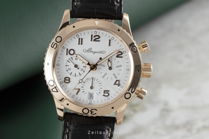 Breguet Type XX chronograph 18 ct red gold automatic Kal. 582 Ref. 3820