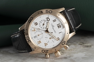 Breguet Type XX chronograph 18 ct red gold automatic Kal. 582 Ref. 3820