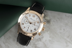 Breguet Type XX chronograph 18 ct red gold automatic Kal. 582 Ref. 3820
