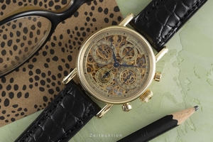 Chronoswiss Opus chronograph 18 ct gold automatic Kal. 741 Ref. CH7521